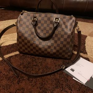 Authentic Louis Vuitton Speedy 30 Bandouliere